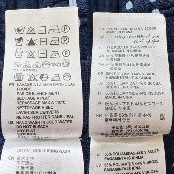 SANDRO • Fluted Ribbed-Knit Mini Skirt in Blue - Picture 9 of 11